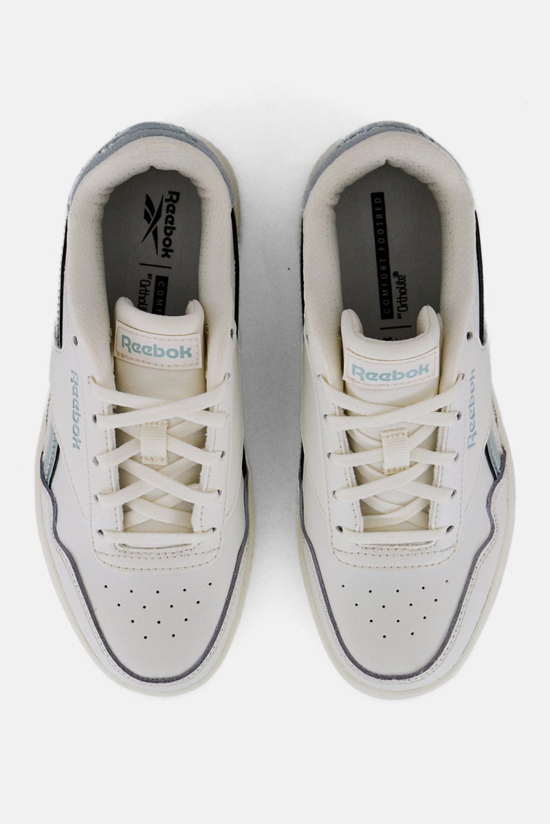 Reebok Women Royal Techque T Lace Up Tennis Shoes, Off White  - Image 2