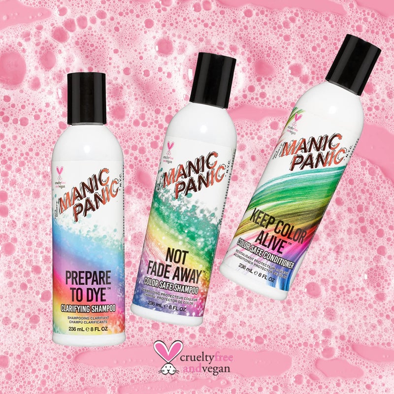 MANIC PANIC Prepare to Dye Clarifying Shampoo for Women & Men - Sulfate Free Shampoo For Color Treated Hair - Remove Product Build Up & Prepare for Coloring - Vegan & Cruelty-Free (8oz) - Image 5