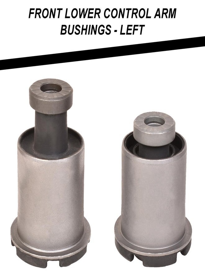 AUTOACER Front Lower Bushings Kit 4 Pcs - Control Arm Bushes Left & Right for Expedition 2007-2014, F-150 2009-2014, Navigator 2007-2014, OEM# EL1Z3079A, EL3Z3079A, EL1Z3078A, EL3Z3078A, EL1Z-3079-A - Image 2