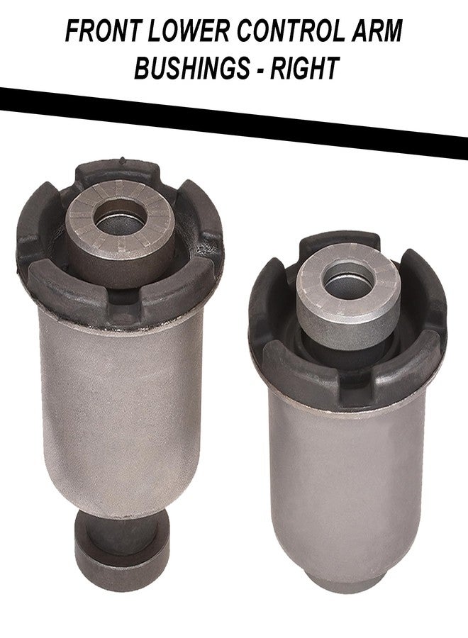 AUTOACER Front Lower Bushings Kit 4 Pcs - Control Arm Bushes Left & Right for Expedition 2007-2014, F-150 2009-2014, Navigator 2007-2014, OEM# EL1Z3079A, EL3Z3079A, EL1Z3078A, EL3Z3078A, EL1Z-3079-A - Image 3