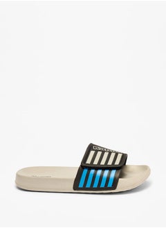 Kappa Boys' Logo Print Slip-On Slides  - Image 3