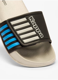 Kappa Boys' Logo Print Slip-On Slides  - Image 4