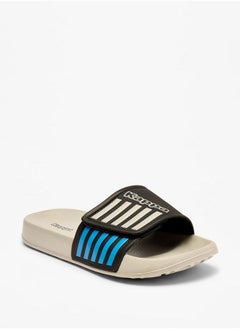 Kappa Boys' Logo Print Slip-On Slides  - Image 1