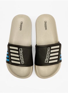 Kappa Boys' Logo Print Slip-On Slides  - Image 2