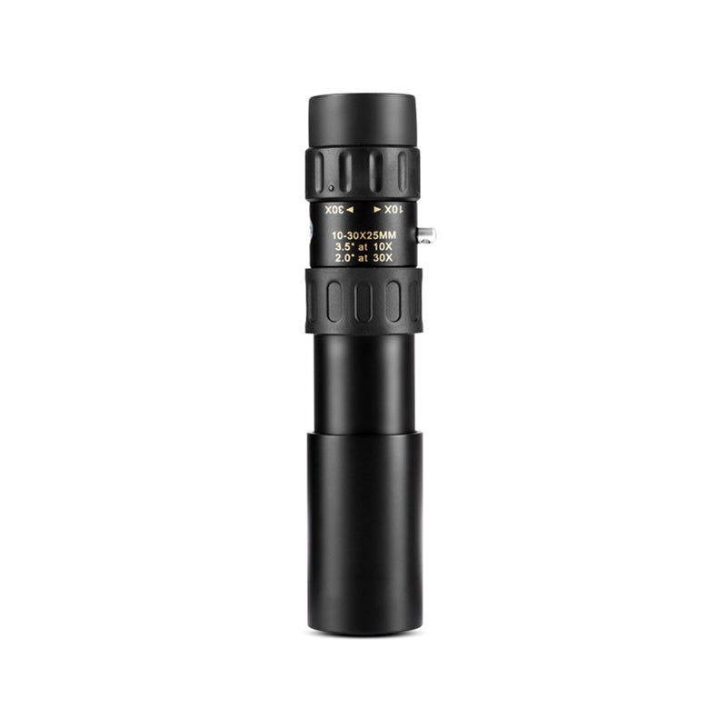 10X-30X Zoom Monocular Telescope: BAK4 Prism FMC Green Film Lens - Ultra-Compact Lightweight Portable Design Adjustable Focus for Hiking Bird Watching Wildlife Viewing - Image 1