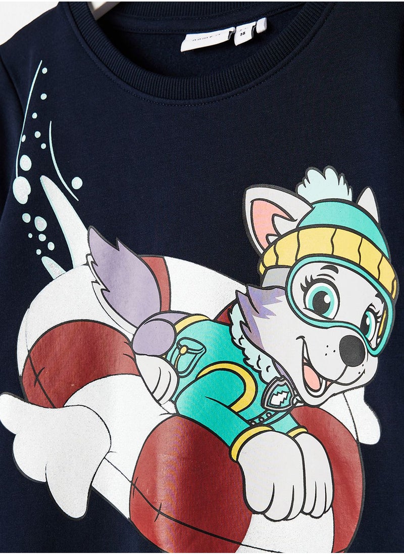 NAME IT - Kids Paw Patrol Sweatshirt - Image 1