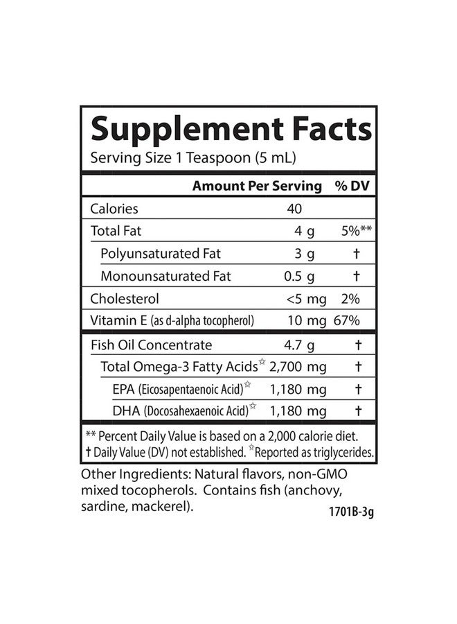 Carlson كارلسون ميد أوميغا، ليمون-لايم، 2,700 ملغ أوميغا-3، 100 مل - Image 5