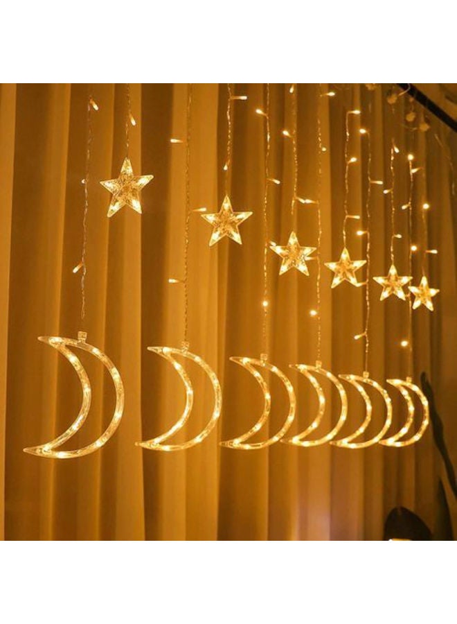 Ramadan Decoration  LED String Lights Star Curtain - Image 2