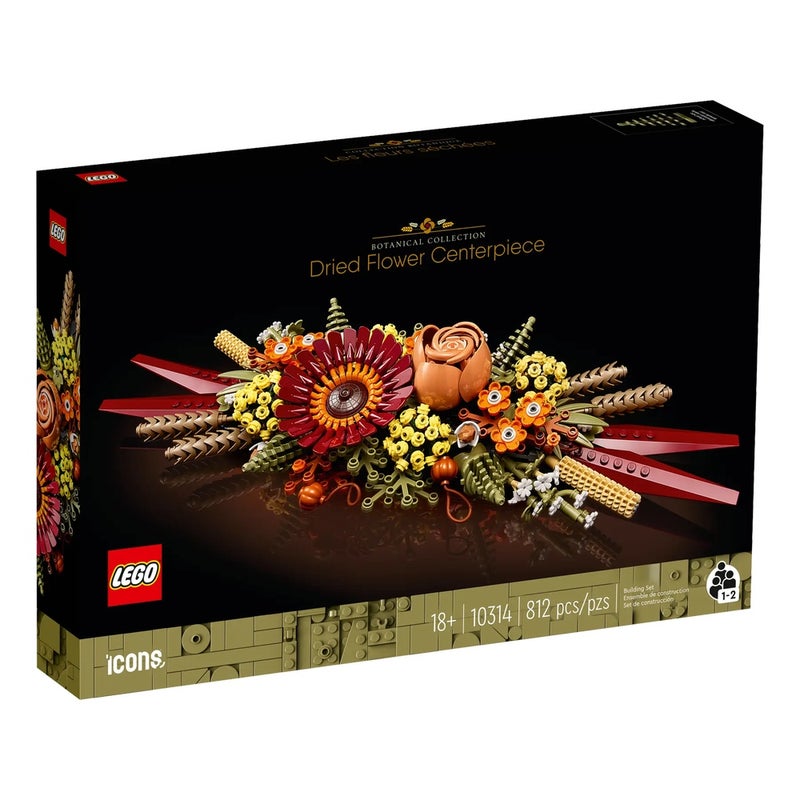 LEGO - Icons Dried Flower Centerpiece 812 Pieces - 10314 - Image 1