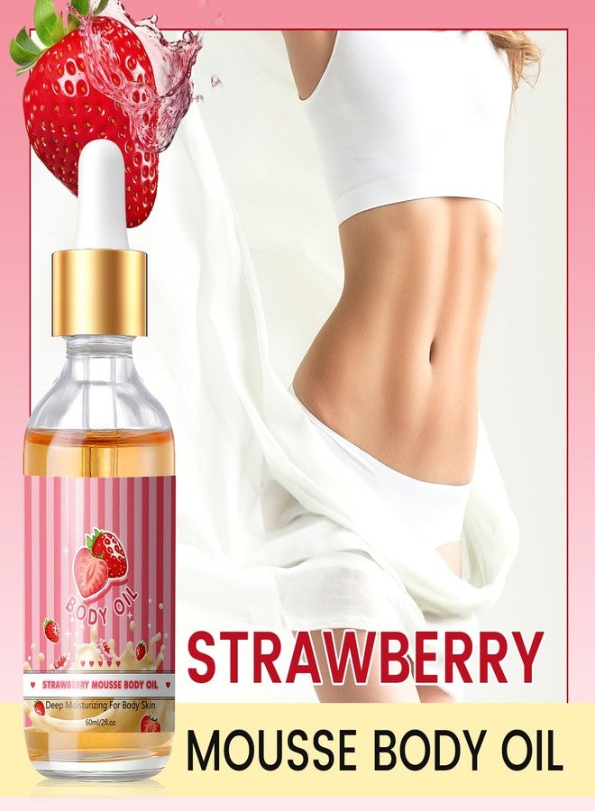 OUPEICHARM Moisturizing Strawberry Body Oil for Women,Hydrating,All Skin Type(60ml) - Image 4