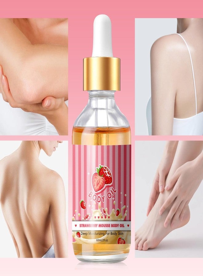 OUPEICHARM Moisturizing Strawberry Body Oil for Women,Hydrating,All Skin Type(60ml) - Image 5