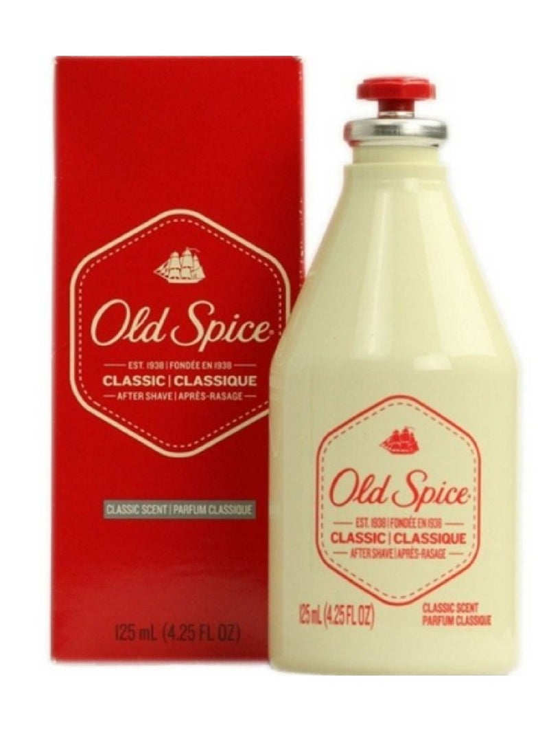 Old Spice Classic After Shave 4.25 Ounce (125ml) (2 Pack) - Image 2