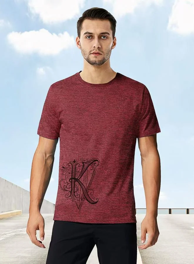 Take Two Take Two Letter Graphic Print Short Sleeve T-Shirt