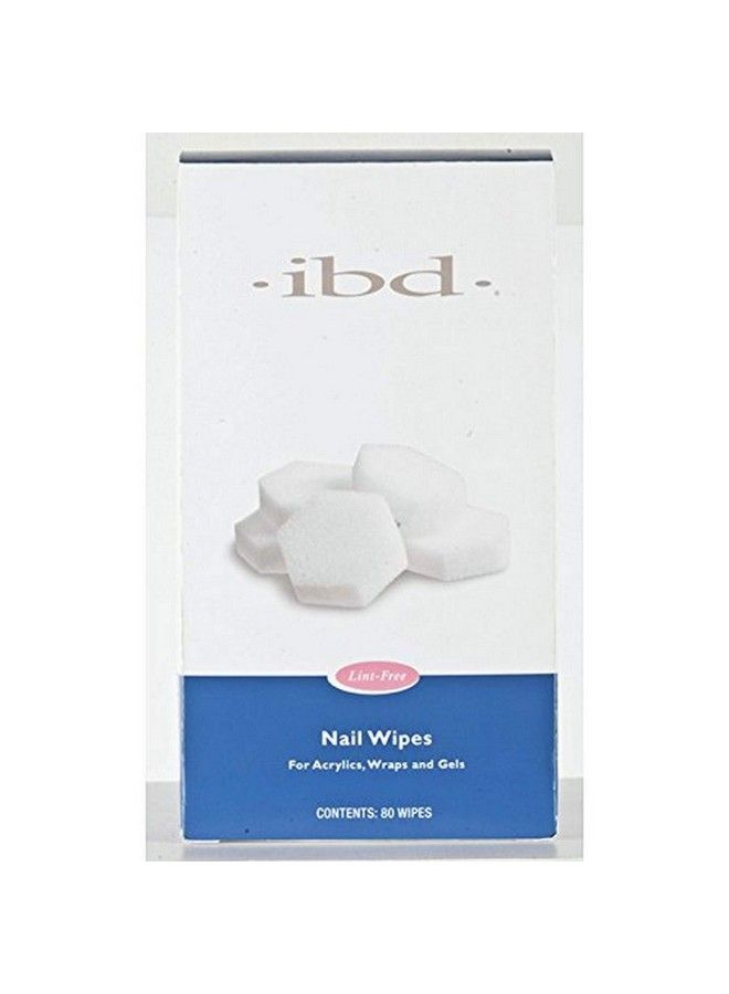 Ibd Nail Lint Free Wipes 80 Count - Image 1
