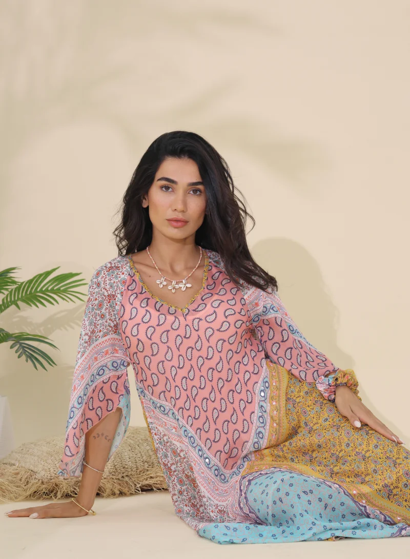 That’s My Gal Bandana Print Maxi Dress