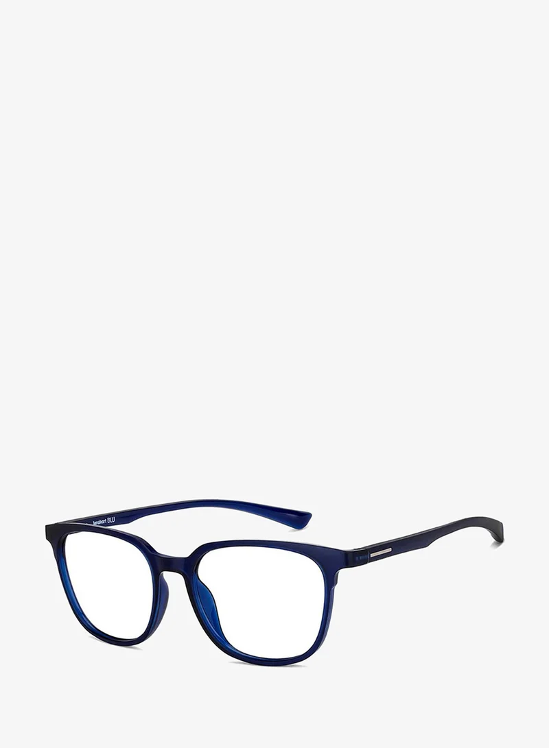 Lenskart Blu Unisex Wayfarer Eyeglasses - LB E13740 - Lens Size: 52 Mm