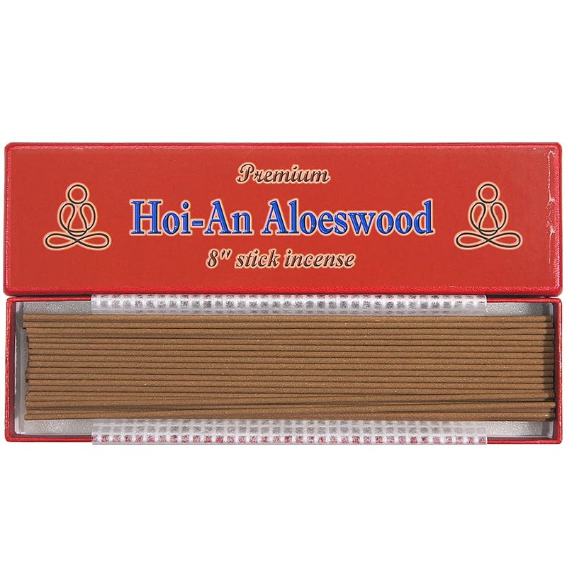 Bosen Incense Premium Vietnamese Hoian Aloeswood 8 inches Stick Incense 100 Natural G054S