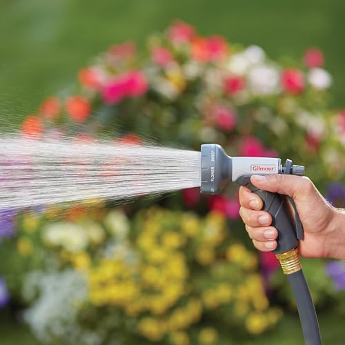 Gilmour Light Duty Garden Hose Nozzle with 8 Pre-Set Spray Patterns, Water Hose Nozzle for Watering Garden or Lawn - Image 3