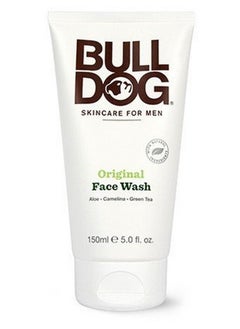 BULLDOG Skincare For Men Original Face Wash And Original Face Scrub Bundle With Green Tea Leaf Extract Aloe Barbadensis Leaf Juice And Oat Kernel Meal 5 Fl. Oz. And 4.2 Fl. Oz.  - Image 3