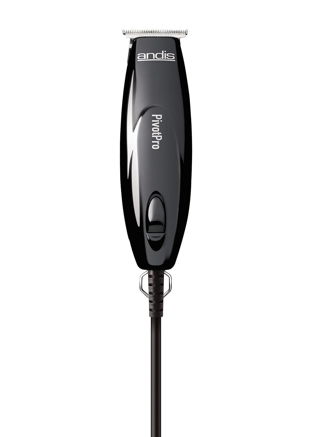 andis - Andis 23475 Professional PivotPro Beard  Hair Trimmer with Carbon Steel TBlade  Black Pack of 1 - Image 1