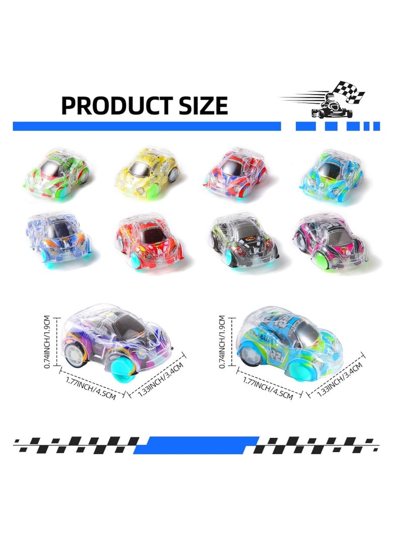 SYOSI مجموعة سيارات صغيرة قابلة للسحب 50 قطعة سيارات سباق قابلة للسحب للأطفال الصغار ألعاب جملة هدايا حفلات صندوق الكنز جوائز الصف أشياء ملء بيناتا أكياس الهدايا للأولاد والبنات - Image 5
