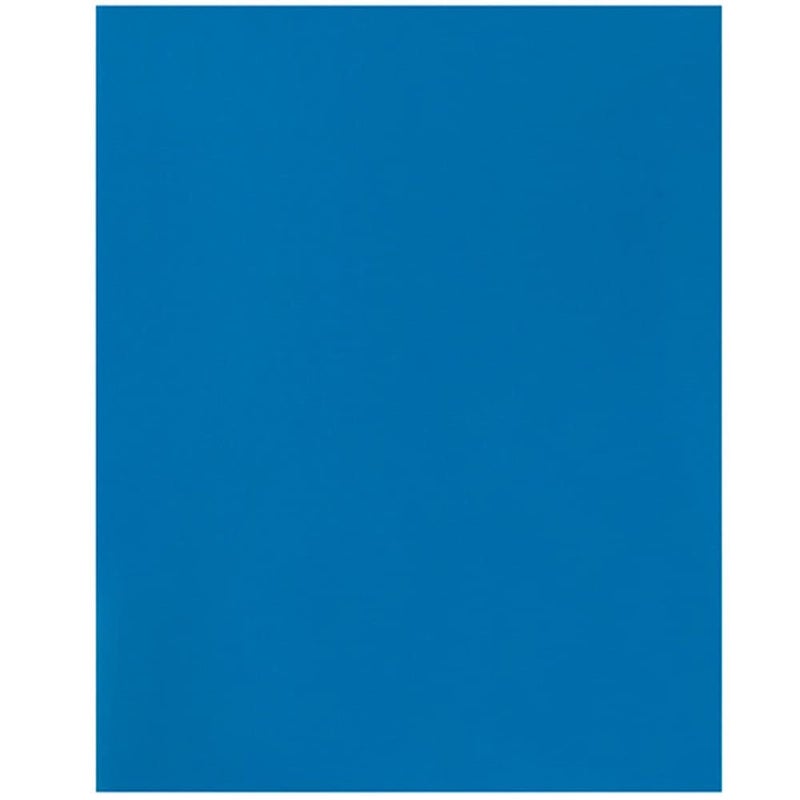 JAM PAPER Laminated Two Pocket Glossy School Folders - Letter Size - High Gloss Blue - 6/Pack - Image 5