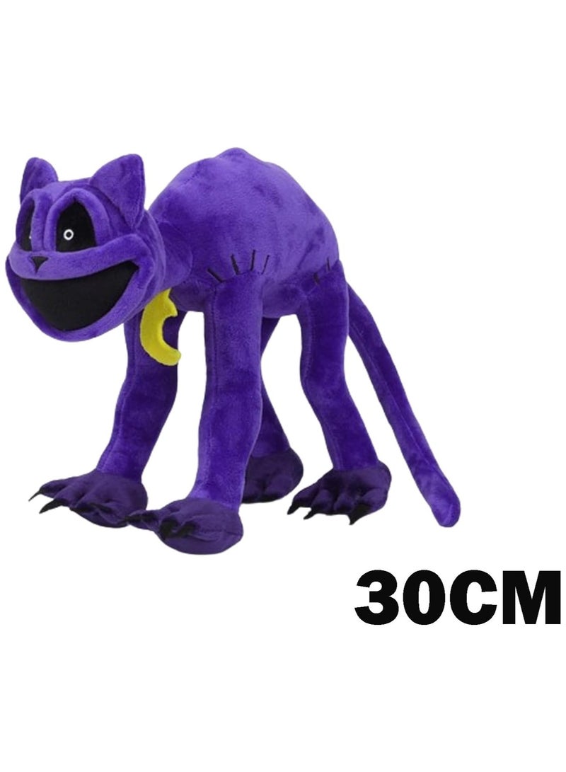 general Monster Catnap Plush,Smiling Critters Plush,Smiling Critters Catnap Plush Toy,Cute CatNap Cartoon Stuffed Anime Smiling Critters Plush Toy for Game Fans Kids Birthday Gift - Image 3