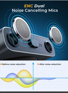 Generic Bluetooth 5.3 Car Adapter, 2-in-1 Transmitter & Receiver with Dual Mics, LED Display, 3.5mm AUX for Car Audio, Home Stereo, TV, Airplane, PC, and Speakers, Metal Design.  - Image 3