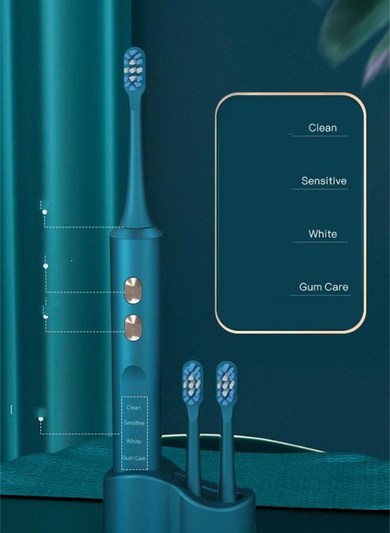 Intelligent induction wireless charging waterproof sonic electric toothbrush for adults household magnetic levitation soft-bristled electric toothbrush with UV travel disinfection cup - Image 4