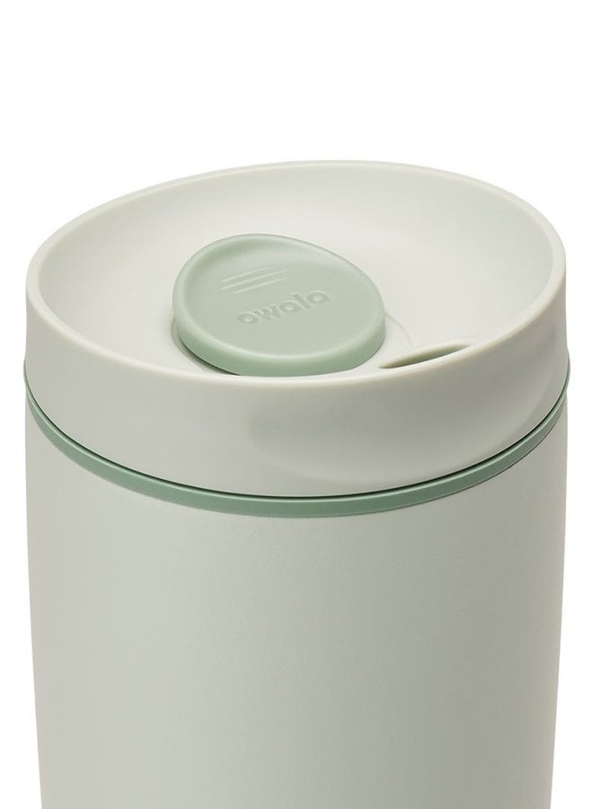 كوب قهوة SmoothSip Slider المعزول من الفولاذ المقاوم للصدأ، سعة ٢٠ أونصة/١٢ أونصة، كوب قهوة مثلجة قابل لإعادة الاستخدام، كوب قهوة ساخنة للسفر، خالٍ من مادة BPA - Image 2