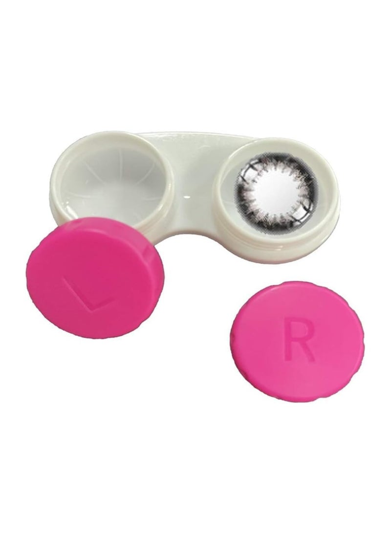 Fanski 8 Pack Colorful Contact Lens Case Box Holder Container Soak Storage Kit - Image 5