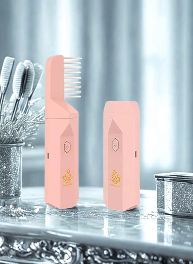 بخون مشط فرد الشعر الكهربائي – محمول وقابل للشحن – تصميم أنيق وسهل الاستخدام - Image 1