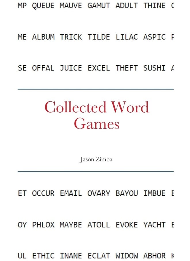 Collected Word Games  - Image 1