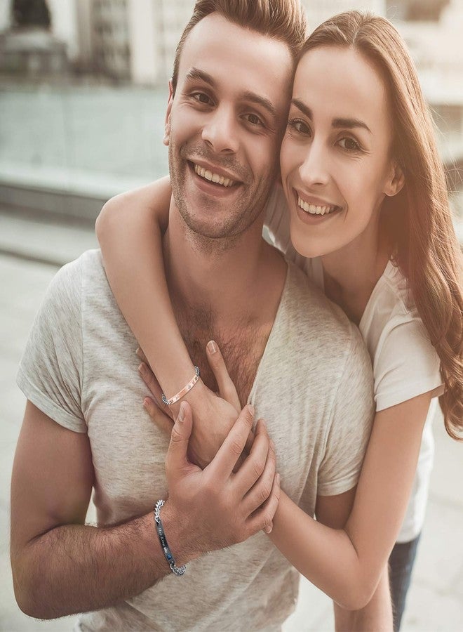 OIDEA Couples Necklace Bracelet Set: Stainless Steel Her King His Queen Matching Couple Bracelet Crown Necklaces Jewelry Sets Valentine Gift - Image 2