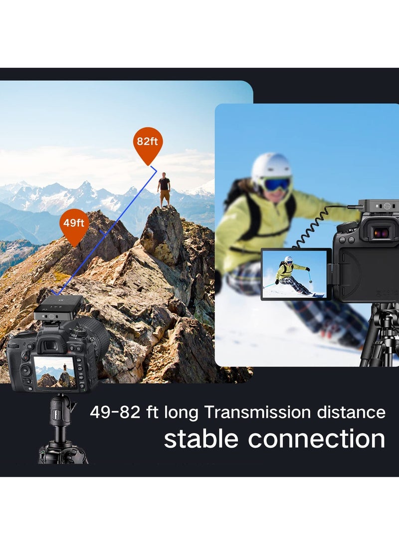SYOSI - Wireless Lavalier Microphone, Professional Noise Cancellation Microphones for iPhone, Ipad, Android, 12H Battery Life, 2.4G Ultra-Low Delay Lapel Mic - Image 1