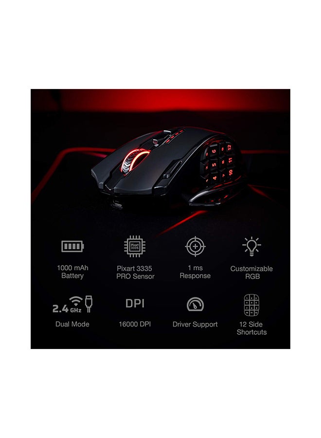 ريدراجون ماوس ألعاب لاسلكي M913 إمباكت إيليت - Image 3