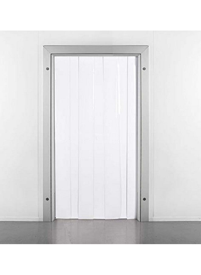 Kuber Industries 3 Strips Pvc Ac Curtain-7Ft 0.5Mm Transparent (Ckts25) - Image 3