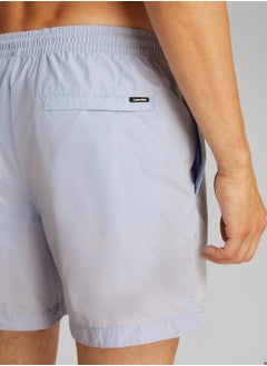 كالفن كلاين شورت سباحة من مجموعة سي كي إيسنشالز من البوليستر للرجال، أزرق  - Image 4