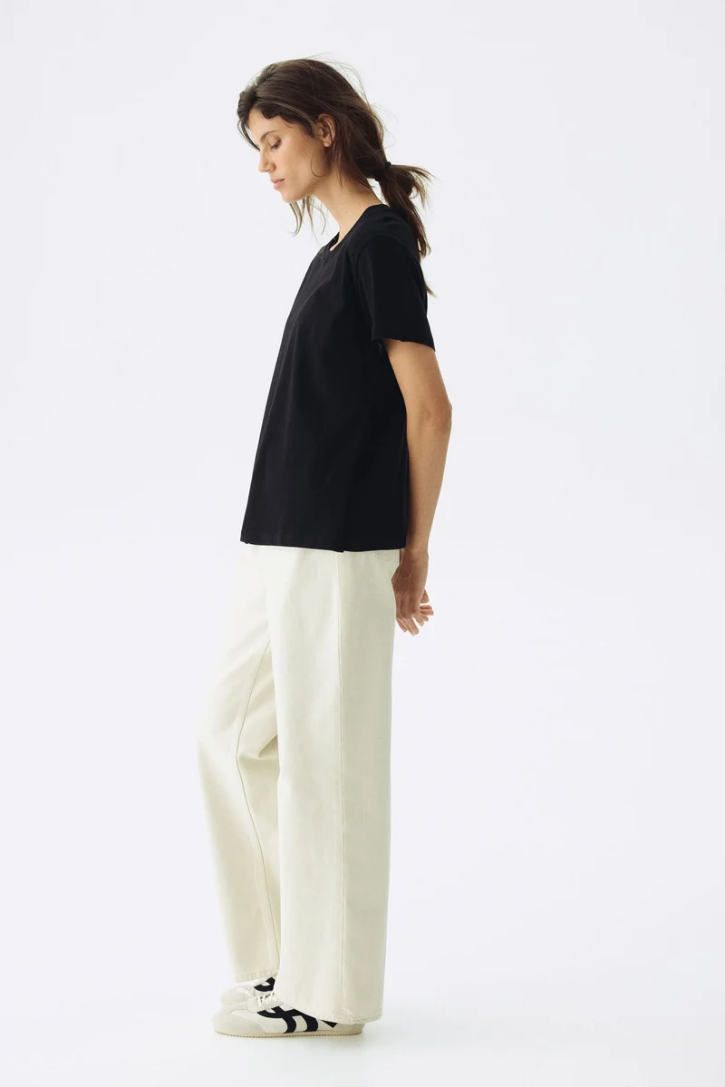 H&M  MAMA Cotton nursing T-shirt for Women | Best Price UAE