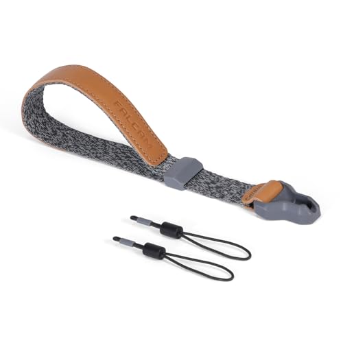 FALCAM Camera Wrist Strap,Adjustable Quick Release Hand Strap with Quick Connector(Ash) -M00A3801 - Image 1