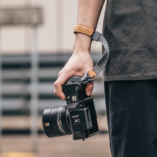 FALCAM Camera Wrist Strap,Adjustable Quick Release Hand Strap with Quick Connector(Ash) -M00A3801 - Image 2