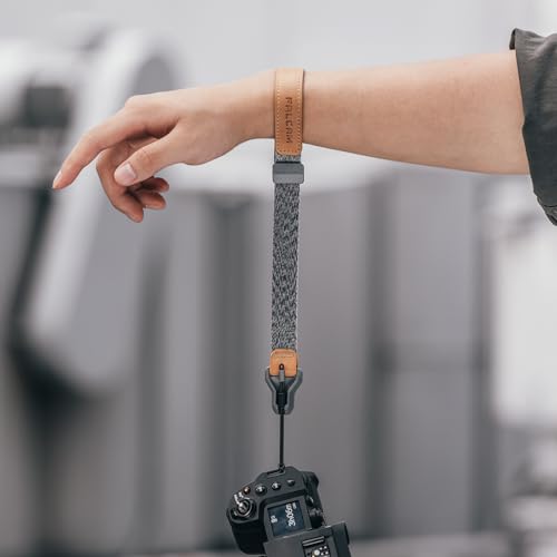 FALCAM Camera Wrist Strap,Adjustable Quick Release Hand Strap with Quick Connector(Ash) -M00A3801 - Image 4