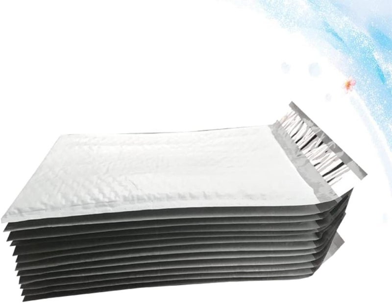 NUOBESTY 100Pcs Padded Bubble Mailing Envelopes Self Sealing Grey Shipping Bags for Safe Shockproof Lightweight for Packing and Shipping - Image 5