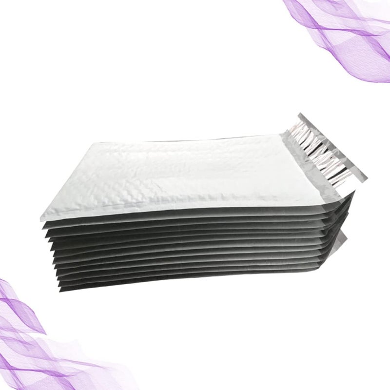 NUOBESTY 100Pcs Padded Bubble Mailing Envelopes Self Sealing Grey Shipping Bags for Safe Shockproof Lightweight for Packing and Shipping - Image 4