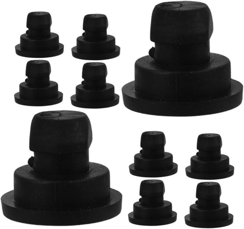Uonlytech 12pcs Rice Cooker Pressure Cooker Resistant Silent Cooking Slip Base Replacement Legs - Image 1