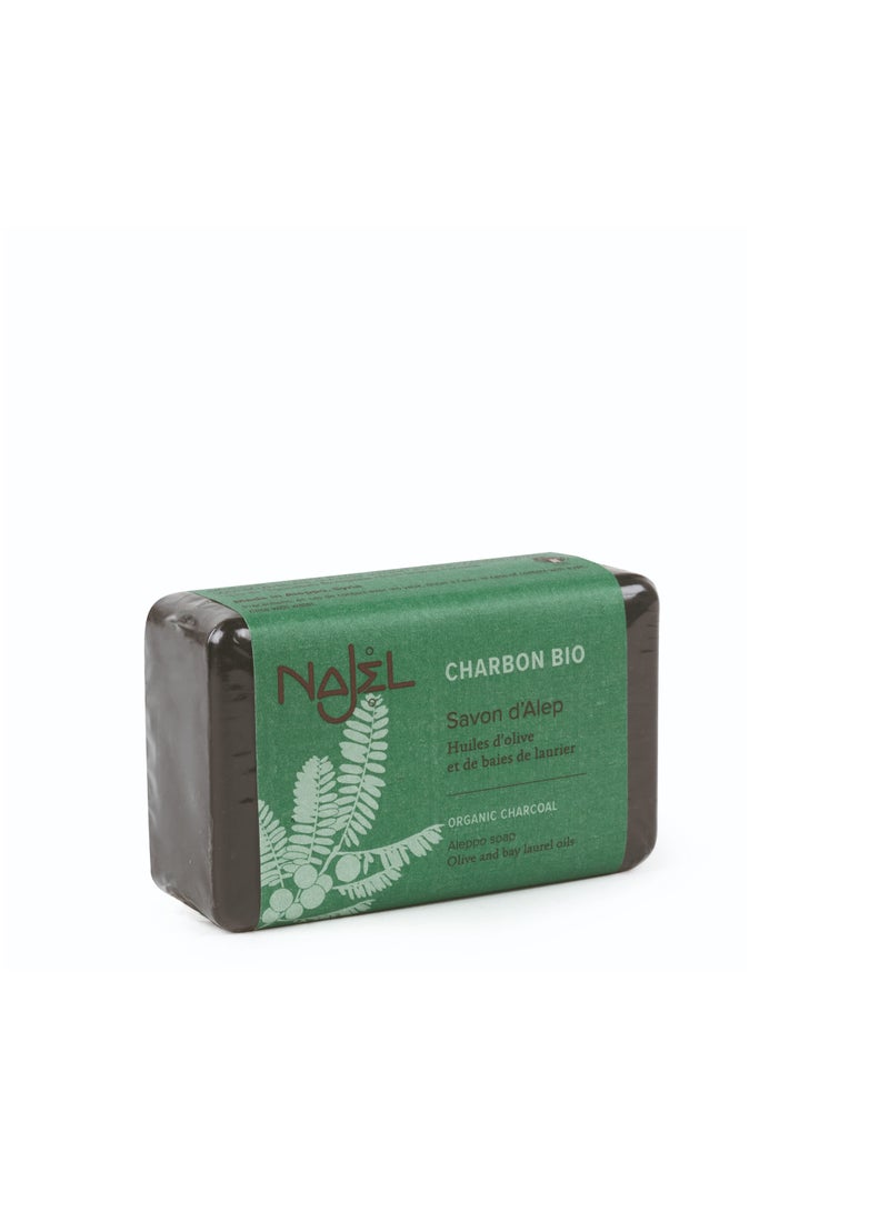نجل صابون حلب الطبيعي بالفحم العضوي - Image 1