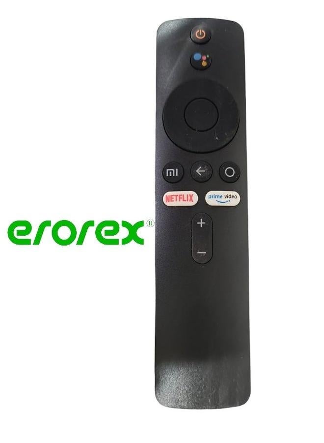 erorex Bluetooth Voice Remote Control For Xiaomi Mi TV Black 