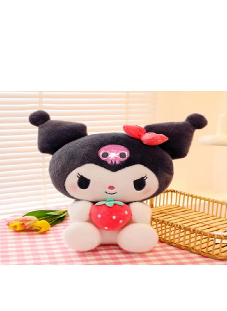 general 1 Pcs Sanrio Plush Toys Cute Stuffed Kuromi Doll Soft Anime Cartoon Plushie Home Decor Appease Girl Gift - Image 1
