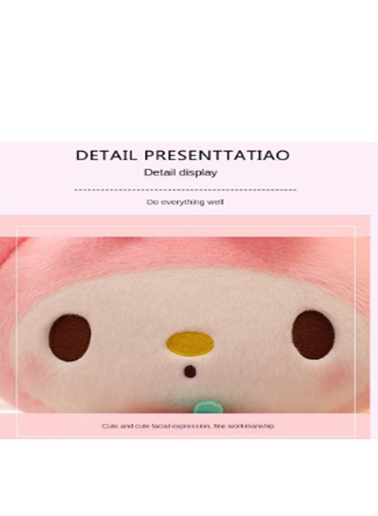 general 1 Pcs Sanrio Plush Toys Cute Stuffed Kuromi Doll Soft Anime Cartoon Plushie Home Decor Appease Girl Gift - Image 4