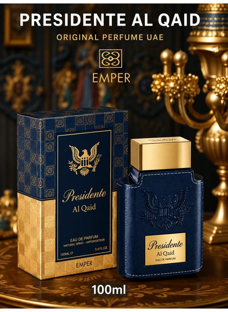 emper PRESIDENTE AL QAID Eau De Parfum For Men - 100ML - Image 3